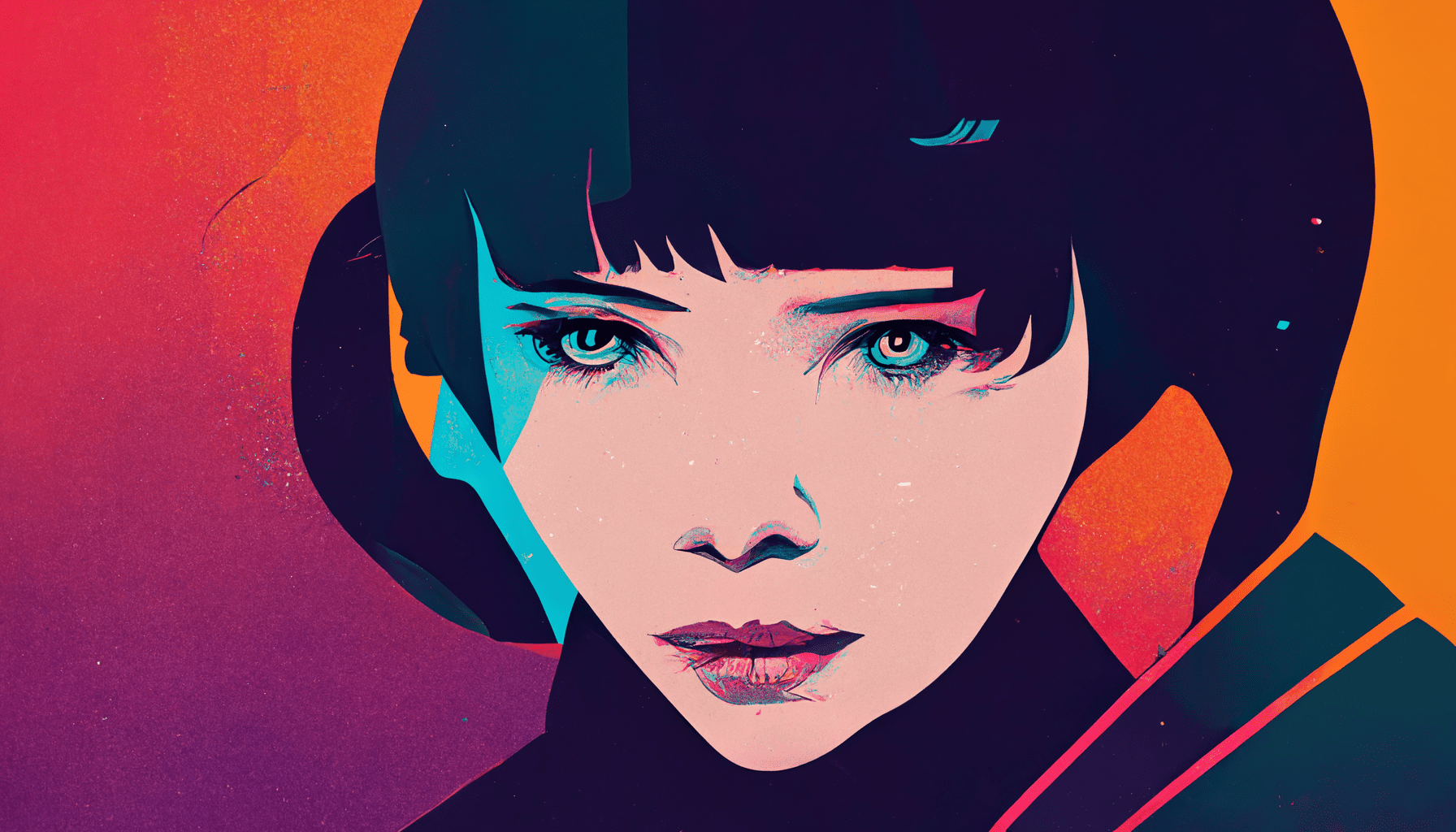 Futuristic specialist representing Google Analytics 4's advanced capabilities